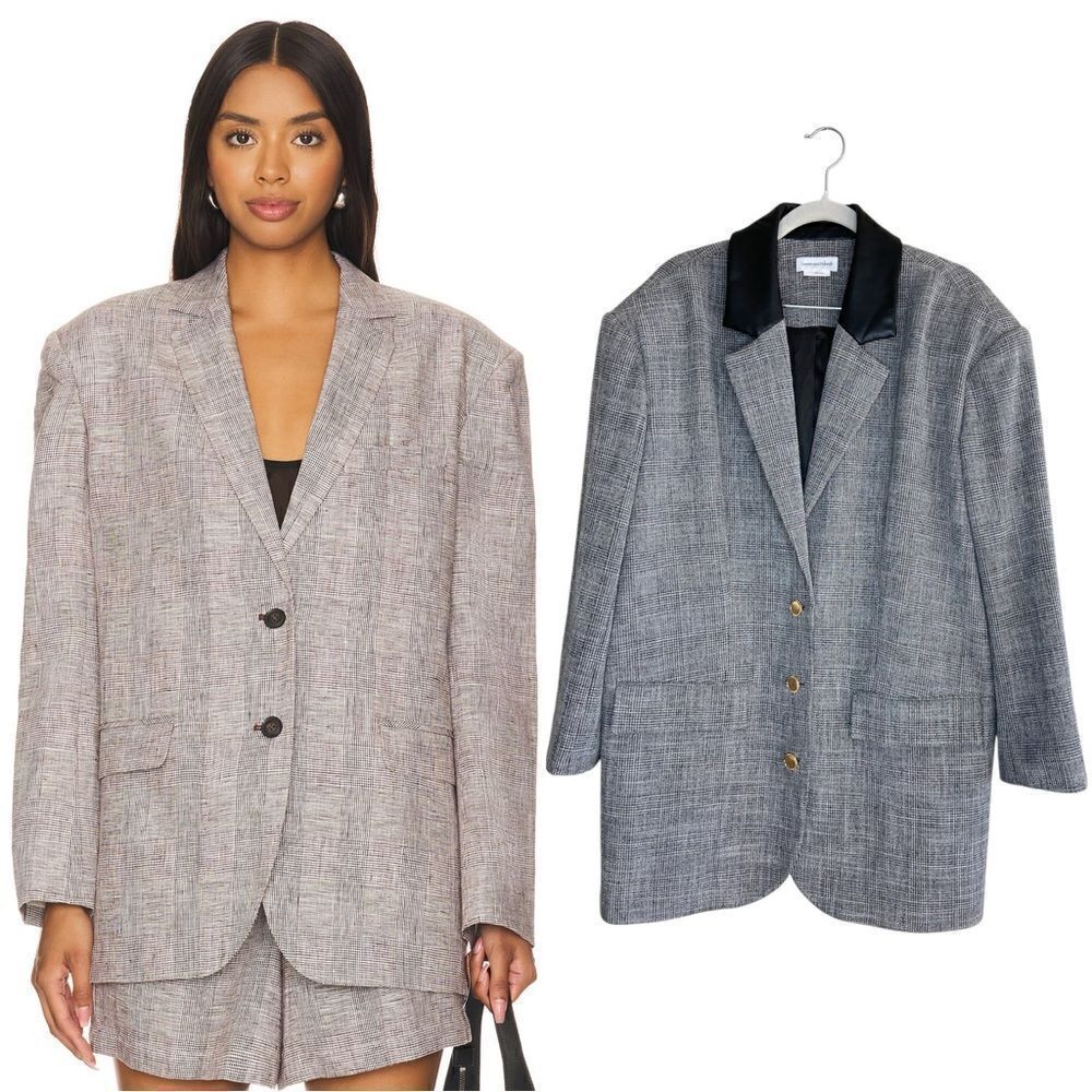 Lovers and Friends Oversized Gray Blazer Size S